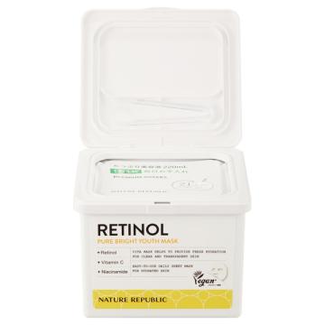 ネイチャーリパブリック レチノールピュアブライトユースシートマスク