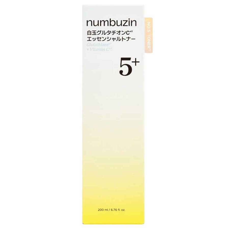 ナンバーズイン(numbuzin) 5番白玉グルタチオンCエッセンシャルトナー
