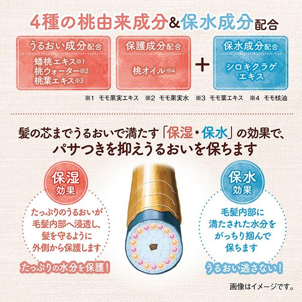 ポイント10%バック 10月5日」モモリ ふわっとさら髪ドライシャンプー