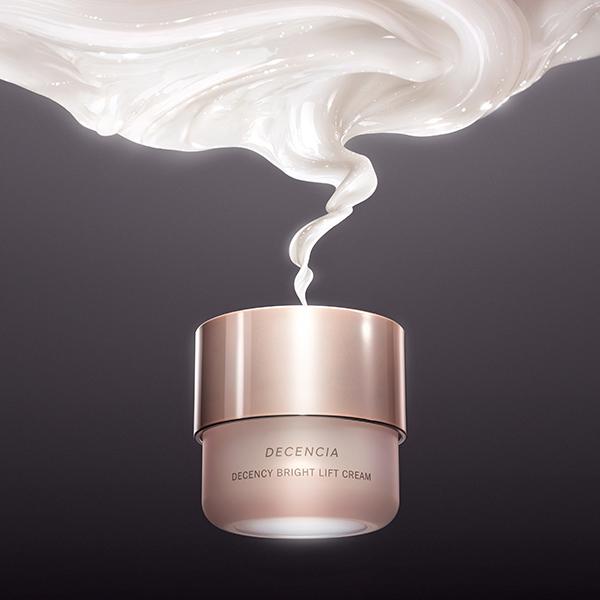DECENCIA ディセンシア ブライトリフト クリーム 30g リフィル 開封 DECENCIA(ディセンシア) ディセンシー ブライトリフト クリーム
