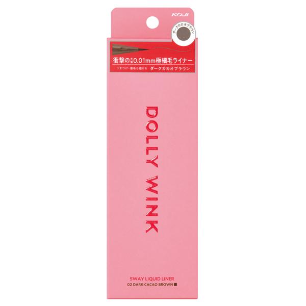 Dolly Wink ドーリーウインク 5WAYリキッドライナー(本体 02 ダーク