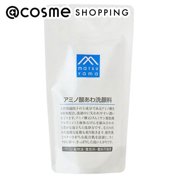 松山油脂 M-mark series アミノ酸あわ洗顔料(詰替用) 120mL : アット