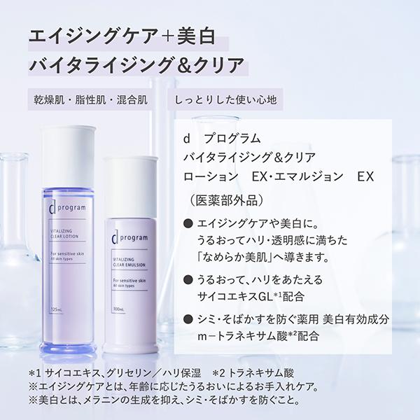 d program（dプログラム） d プログラム バイタライジング＆クリア 
