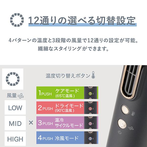 VENUSiS スリムフィットドライヤーワールド VDS-7100W((N)ゴールド) 約