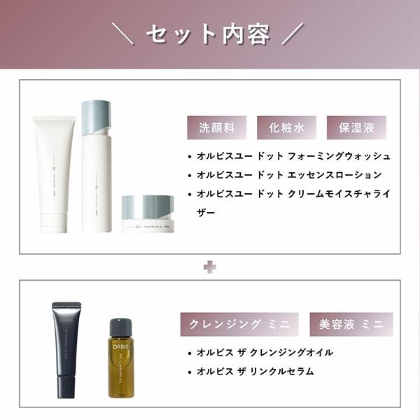オルビス ユードットシリーズ3ステップ⭐️サンプルおまけ付き　ラスト1 楽天市場】オルビスユー 3ステップ詰め替えセット つめかえ 洗顔 化粧