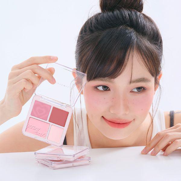 JUDYDOLL わがままチークハイライター(本体 03 ほて顔チェリー) 9g
