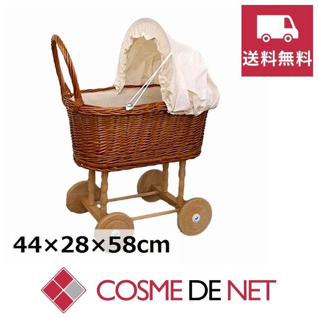 Egmont toys エグモントトイズ　乳母車 EGMONT TOYS エグモントトイズ 柳の乳母車(おもちゃ ベビーカー