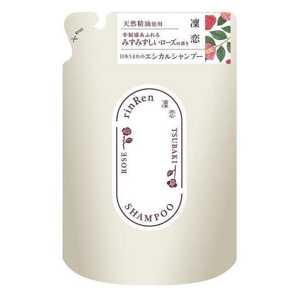 リンレン シャンプー ローズ&ツバキ 詰替え 400mL 凜恋【メール便可】｜cosmedragfan