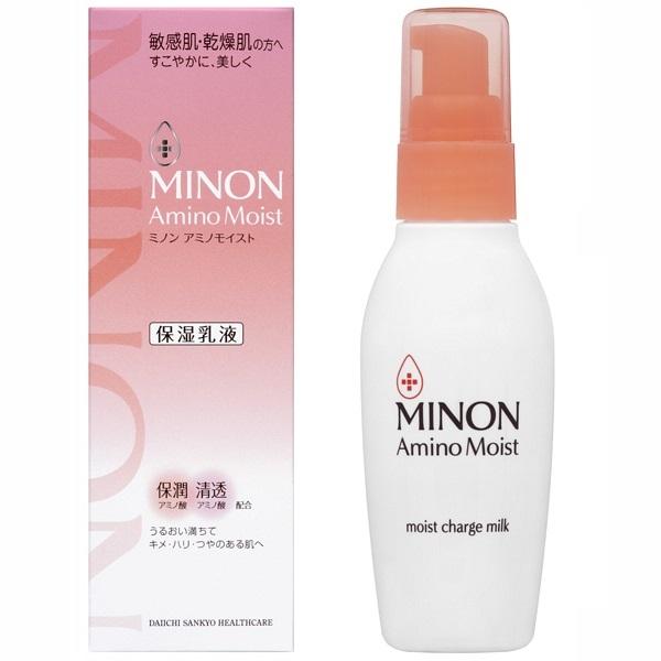 ミノン アミノモイスト モイストチャージ ミルク 100g MINON 保湿乳液｜cosmedragfan