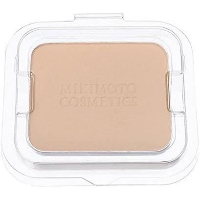 ミキモト　モイストパウダーファンデーションケースとパウダーファンデーション MIKIMOTO ミキモト化粧品 パールプレシャスオーラ モイスト