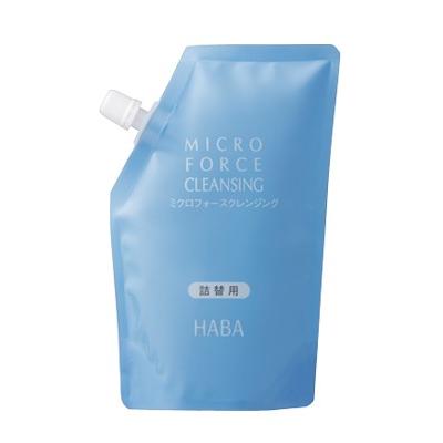 【新品未開封】HABA ミクロフォースクレンジング 詰替用　240ml✖️3個 HABA ミクロフォースクレンジング 詰替用 240ml : コスメハウスモモ