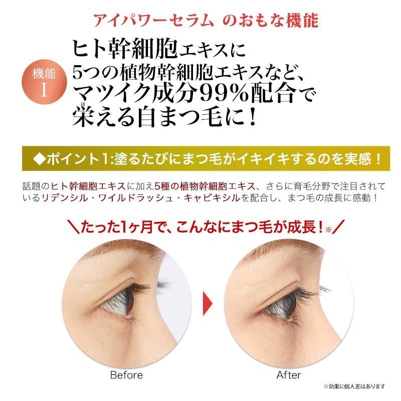 まつ毛美容液 まつげ美容液 マスカラ下地 育毛 伸びる 50代ヒト幹細胞配合 パッチリまつ毛をキープ 無添加 グラングレイ アイパワーセラム A010 コスメジタン公式ショップヤフー店 通販 Yahoo ショッピング