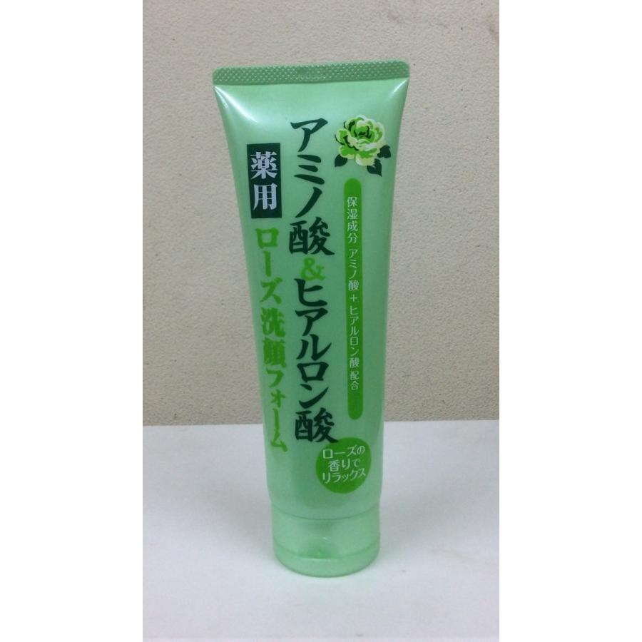 アミノ酸&ヒアルロン酸 薬用ローズ洗顔フォーム 150g : コスメパオ