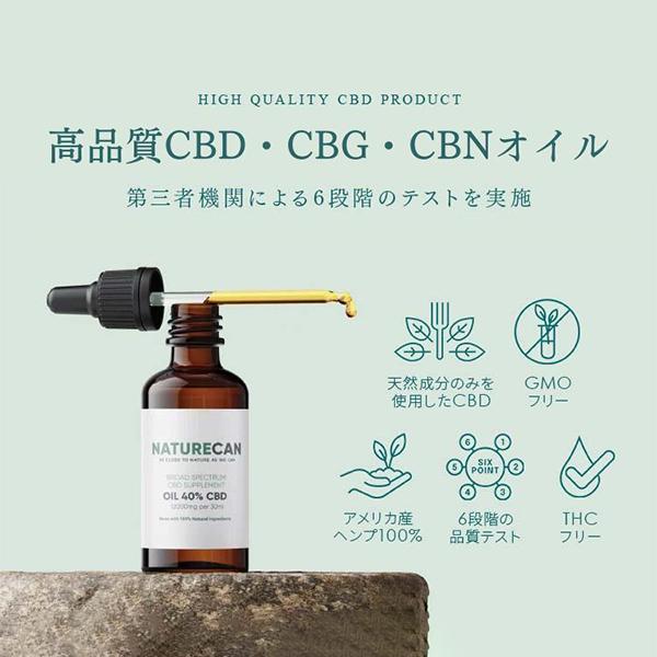 ネイチャーカン Naturecan 20% CBDオイル 10mL CBDオイル｜cosmeland-hyper｜02
