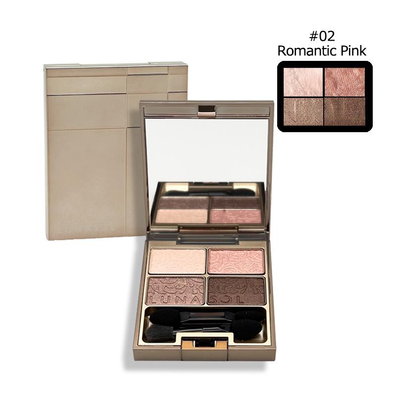 アイシャドウ ルナソル Lunasol グレイスコントラスティングアイズ 02 Romantic Pink ロマンティックピンク 4g メール便対応 再入荷09 コスメパルフェ 通販 Yahoo ショッピング