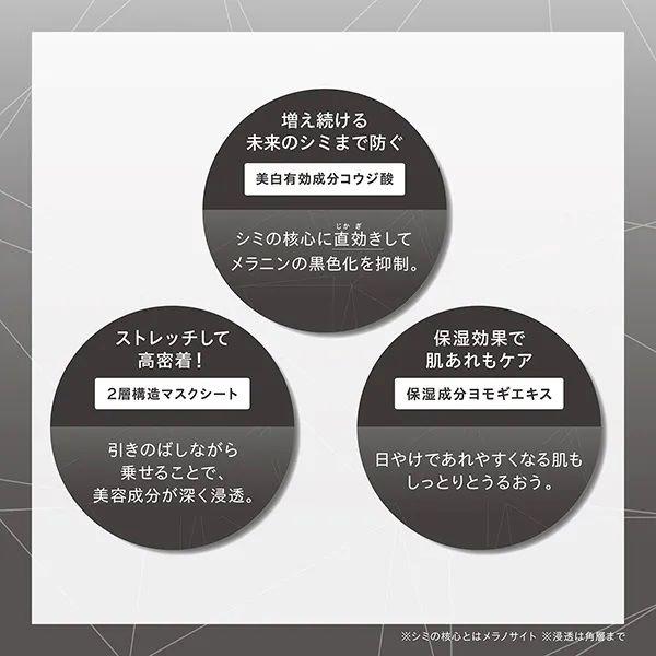 【当日発送】ワンバイコーセー　メラノショットW本体40ml＋メラノショットホワイトWマスク　21ml×1枚　　｜cosmeshopkirei｜03