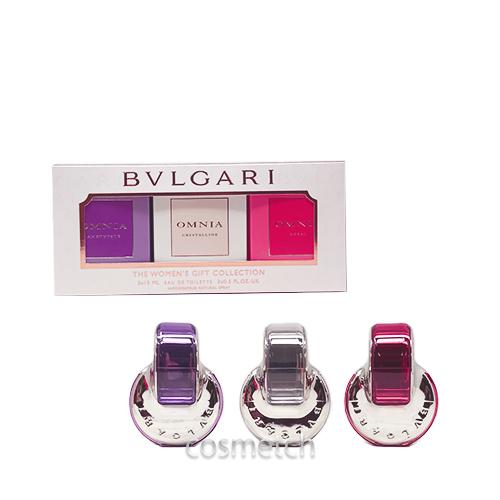 【訳アリ商品】【浮遊物、容器不良】ブルガリ オムニア ミニセット 15ml×3本 （香水） BVLGARI（ブルガリ） 【訳アリ商品】【浮遊物、容器不良】ブルガリ