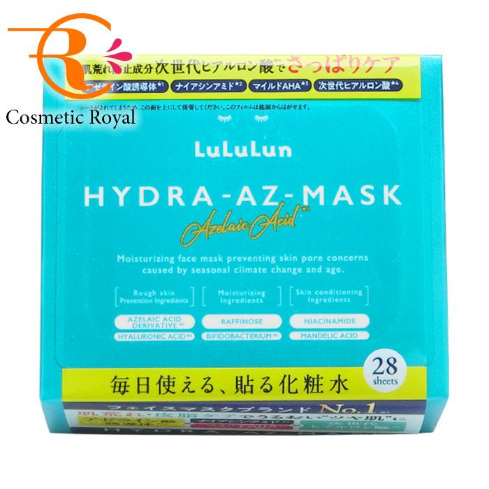 Lululun HYDRA AZ MASK 28枚入り LuLuLun（ルルルン） フェイスマスク ハイドラAZマスク 28枚入り