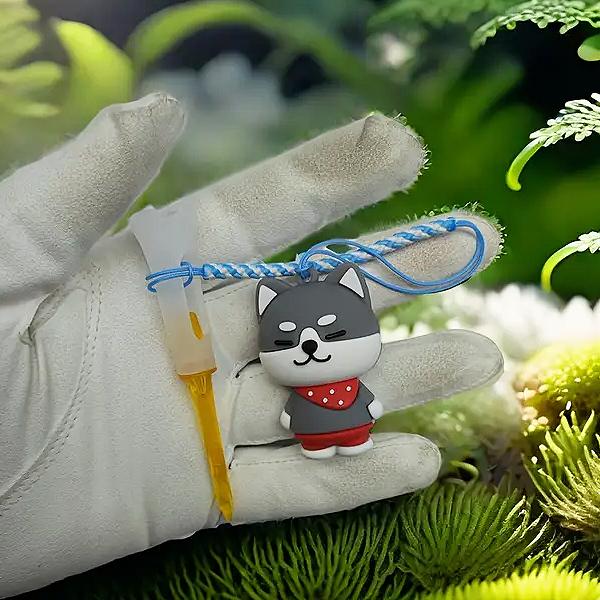 ゴルフ ティーキーパー マスコット フィギュア ストラップ 犬 ドッグ