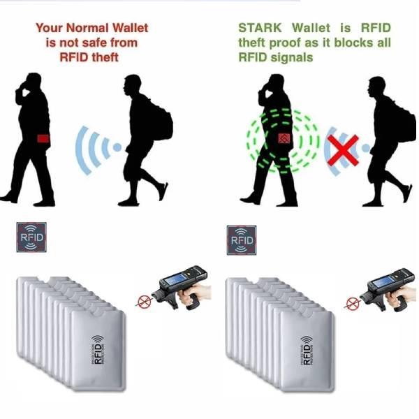 ICカード入れ 電磁波カット スリーブ　スキミング RFID マイナンバー 個人情報 保護 キズ防止 磁気不良 銀行 クレジットカード クレカ ケース 6色セット｜cosmevivi｜06