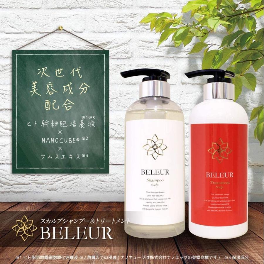 Beleur ベルール スカルプ トリートメント 480g ヒト幹細胞 育毛 男女兼用 ボリュームアップ 頭皮ケア 抜け毛予防 Beleur 美容の雑貨屋さん ヤフー店 通販 Yahoo ショッピング
