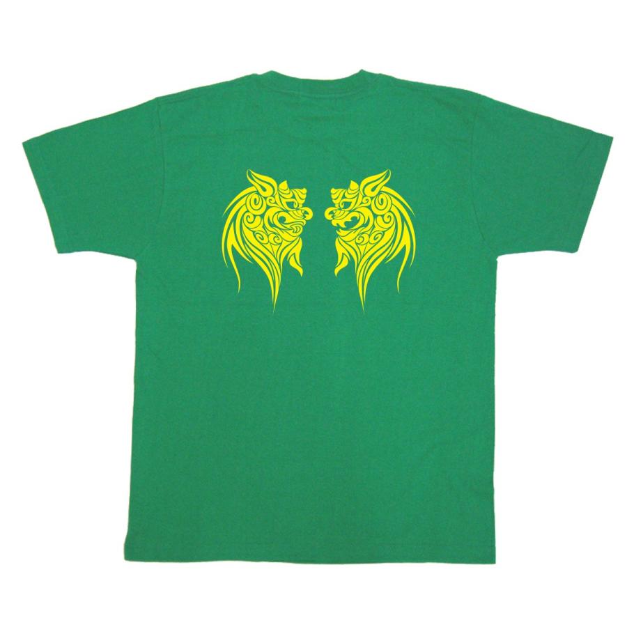 沖縄 Tシャツ イラスト トライバルシーサー Cos 364 160 Xl コスミック ふざけたtシャツ屋 通販 Yahoo ショッピング