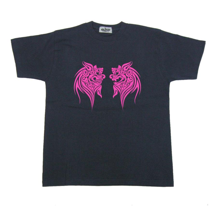 沖縄 Tシャツ イラスト トライバルシーサー Cos 364 160 Xl コスミック ふざけたtシャツ屋 通販 Yahoo ショッピング