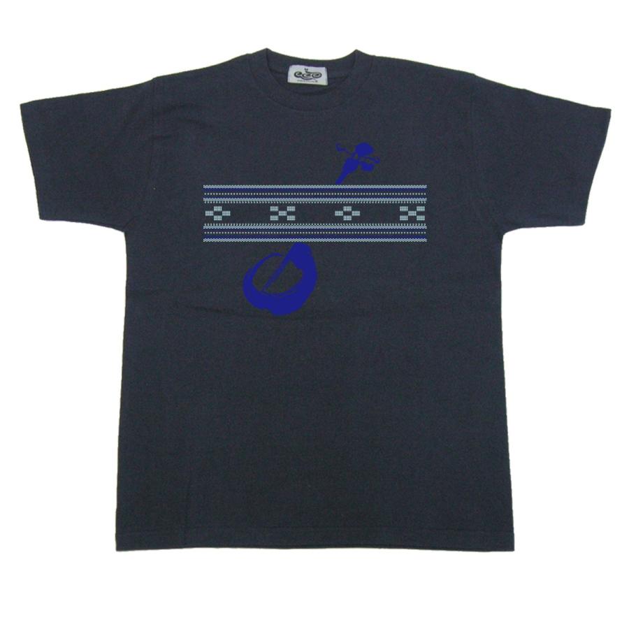 琉球三味線 Tシャツ ミンサー三線 沖縄の伝統的な楽器 ミンサー柄 Cos 475 160 Xl コスミック ふざけたtシャツ屋 通販 Yahoo ショッピング