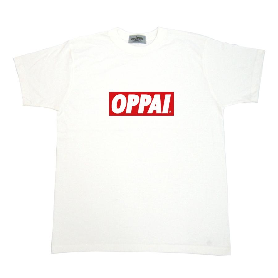 おもしろ Tシャツ パロディ「OPPAI」｜cosmic-world