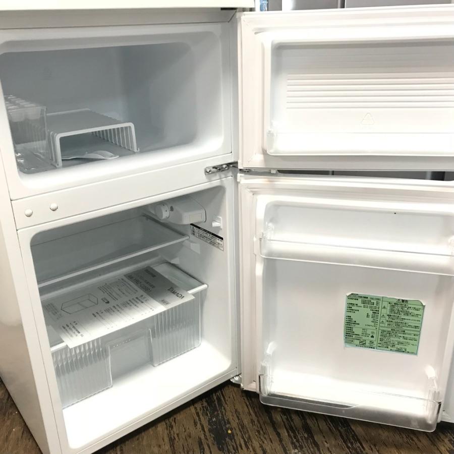 2ドア冷蔵庫 中古 90L ヤマダ電機モデル YRZ-C09B1 2015年製 直 2ドア冷蔵庫 中古 90L ヤマダ電機モデル YRZ-C09B1 2015年製 直