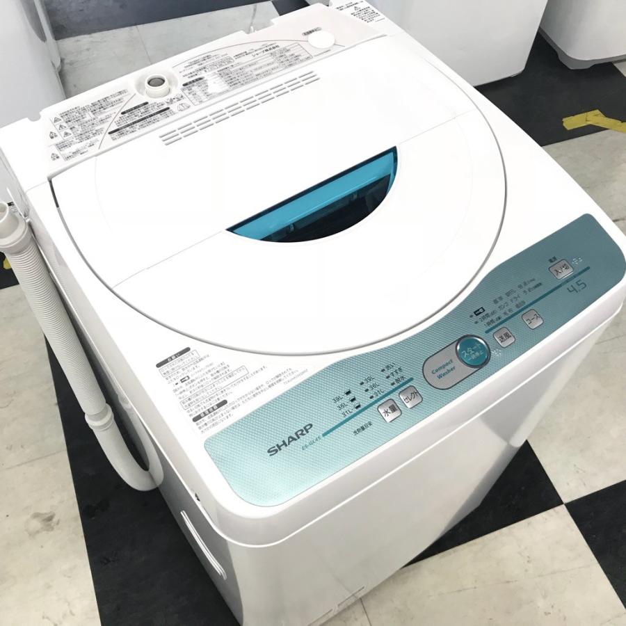 SHARP 【中古】4.5kg 全自動洗濯機 簡易乾燥機能搭載 ES-GL45 SHARP 【中古】4.5kg 全自動洗濯機 簡易乾燥機能搭載 ES-GL45