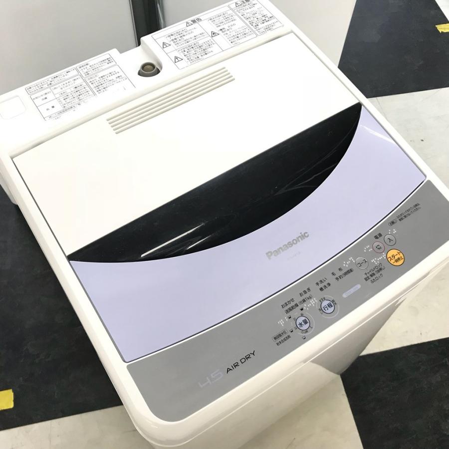 交渉中 Panasonic 洗濯機 4.5キロ 分解洗浄済み 動作品 Panasonic（パナソニック） 【中古/洗濯槽分解洗浄済み】短期保証付
