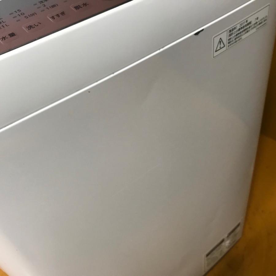 SHARP（シャープ） 中古 6.0kg 簡易乾燥機能搭載 全自動洗濯機 ピンク