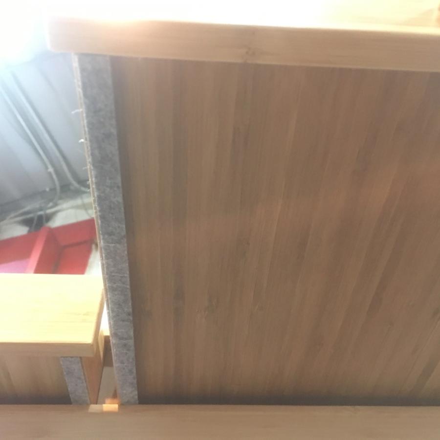 イケア（IKEA） 【中古】 リルオーセン 竹製デスク 幅102cm Mikael