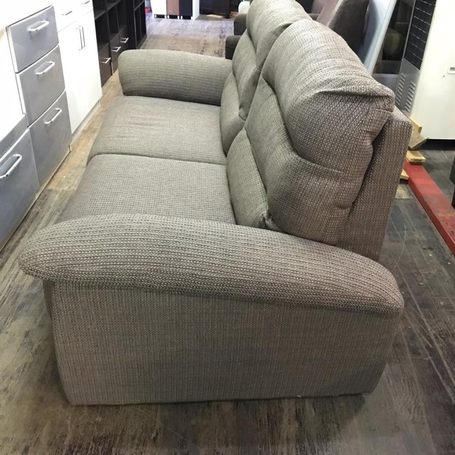 中古 当店指定エリアは送料2,160円 ニトリ Nポケット 布張りソファー 3 