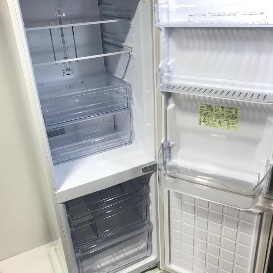 SHARP 中古 プラズマクラスター 271L 2ドア冷蔵庫 シャープ SJ-PD27B-W