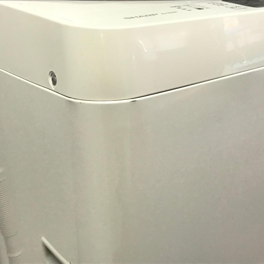 SHARP（シャープ） 中古 5.5kg 全自動洗濯機 Ag+イオン ES-GE55N-S