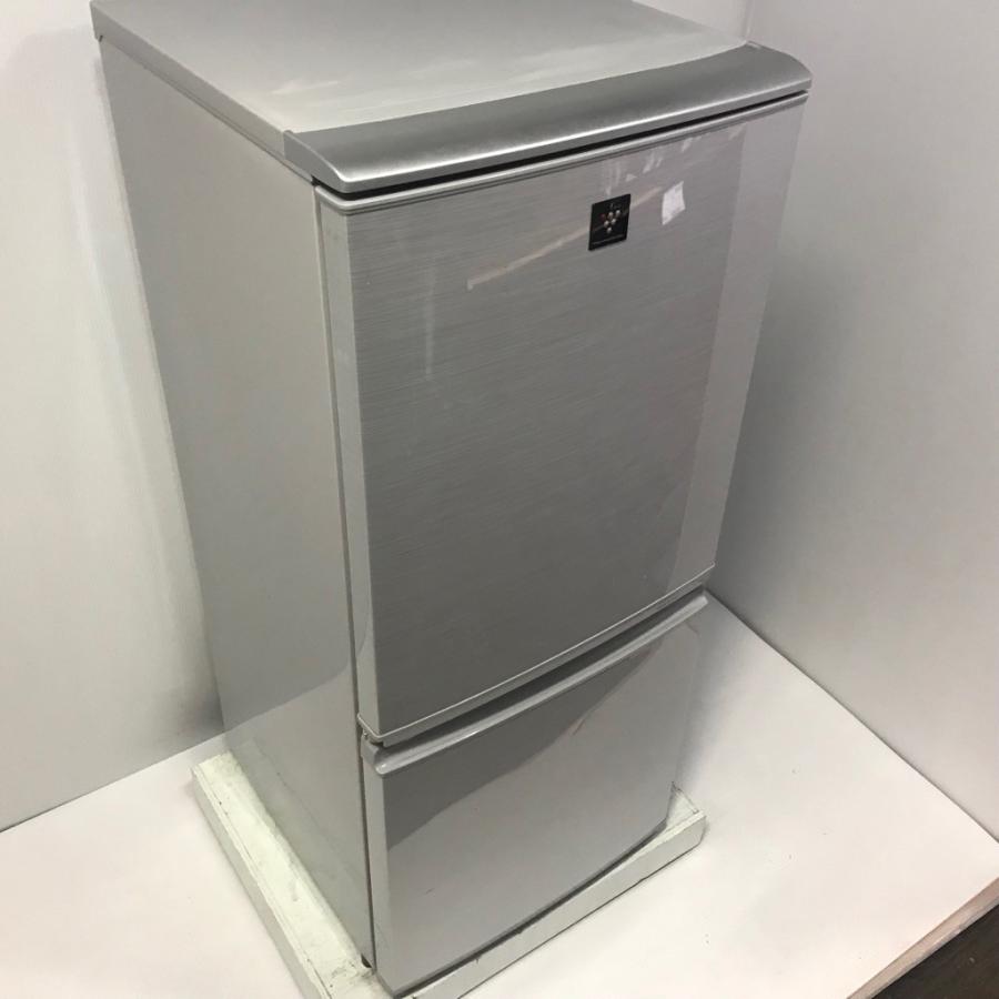 中古 137L プラズマクラスター 2ドア冷蔵庫 シャープ つけかえどっちもドア SJ-PD14W-S 2012年製 自動霜取りファン式 :1S75805:コスモスペース ヤフーショップ