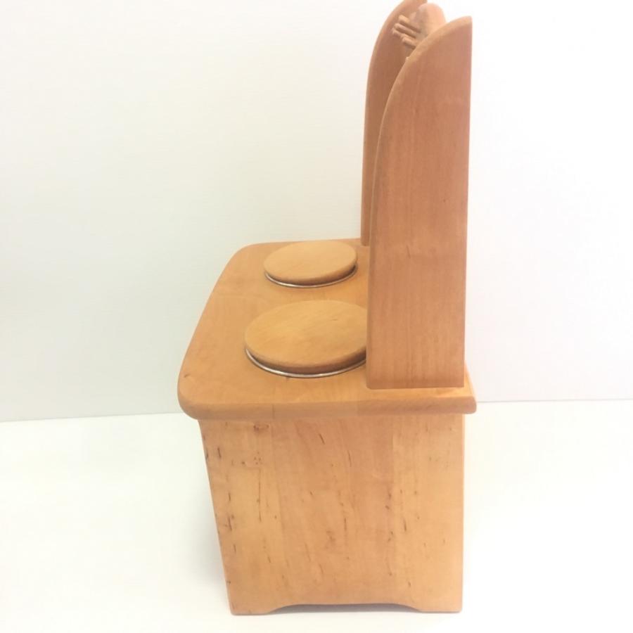 中古 Gluckskafer グリュックスケーファー 木製ままごとキッチン