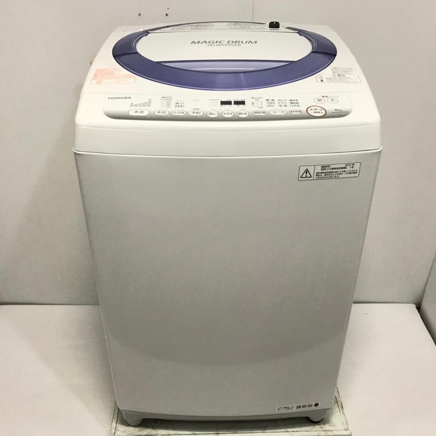 TOSHIBA（東芝） 中古 8.0kg 全自動洗濯機 AW-KS8D3M DD INVERTER