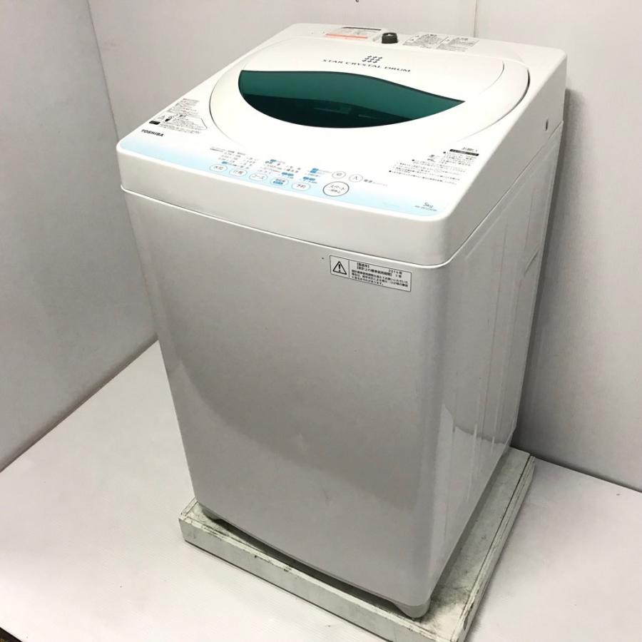 TOSHIBA（東芝） 中古 5.0kg 簡易乾燥機能搭載 全自動洗濯機 AW-BK5GM 