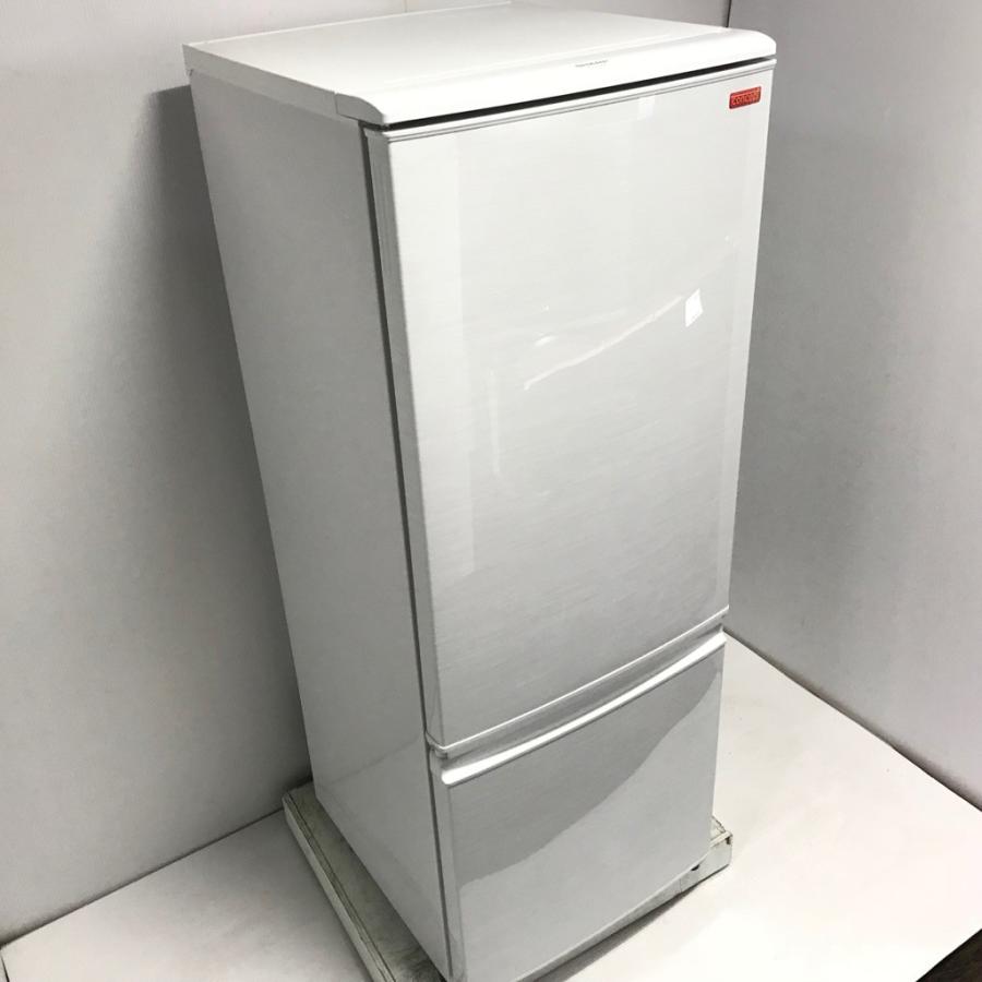 2012年製 SHARP 2ドア ノンフロン冷凍冷蔵庫 SJ-C17W-W 動作確認済 167L 付け替えどっちもドア SHARP（シャープ） 中古 冷蔵庫 つけかえどっちもドア 167L SJ-C17X-W