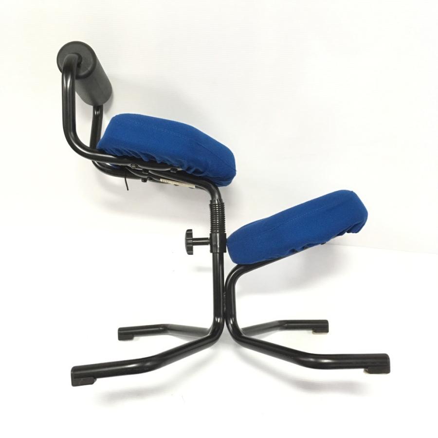 美品☆HAG バランススタディジュニア ブルー バランス チェアー インポート 中古 HAG バランススタディ 5064 バランスチェア ブルー系 : コスモ