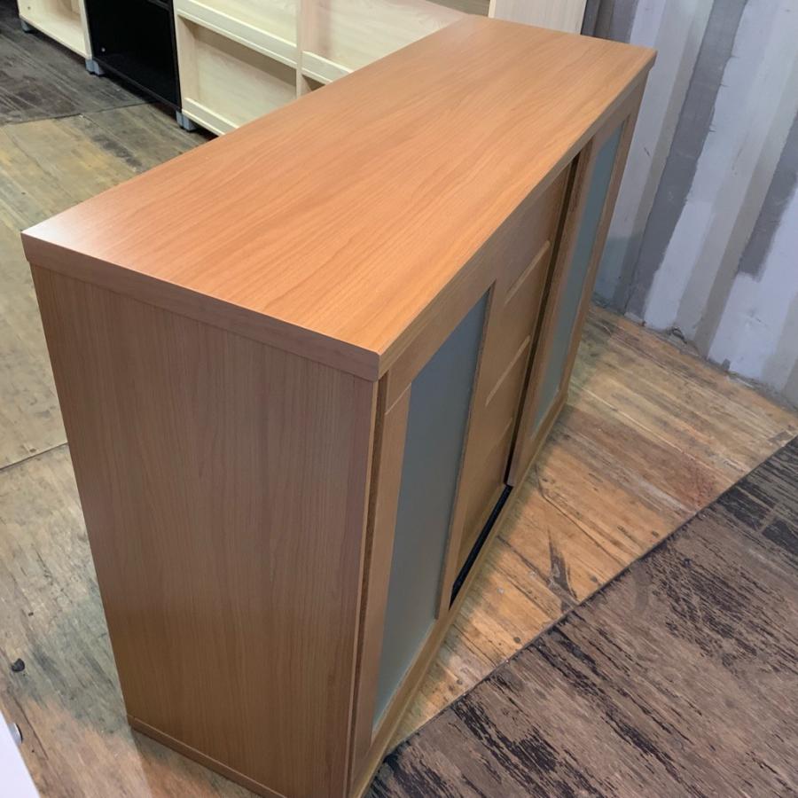 中古 店舗近郊送料格安 ニトリ製 サイドボード バサラ リビング収納棚