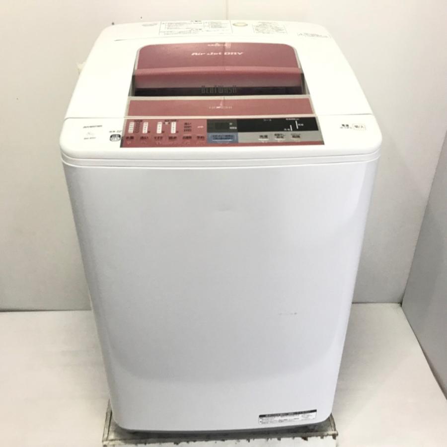 日立（HITACHI） 中古 8.0kg 全自動洗濯機 ビートウォッシュ 自動