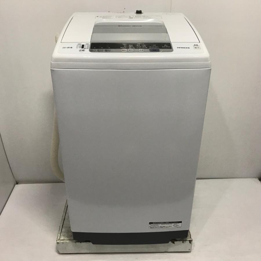 日立（HITACHI） 中古 全自動洗濯機 送風乾燥 7.0kg 白い約束 ア