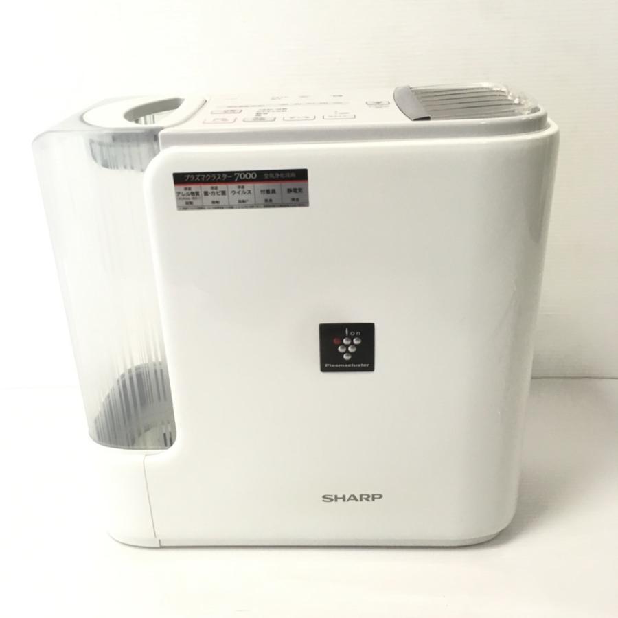 中古 シャープ ハイブリッド式加湿器 HV-B50-W 高濃度プラズマクラスター7000搭載 2012年製