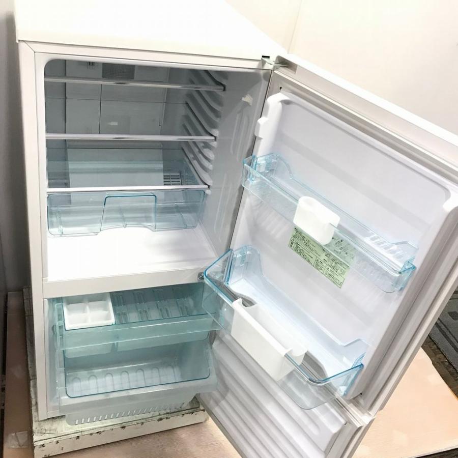 ユーイング 110Lガラス扉冷蔵庫