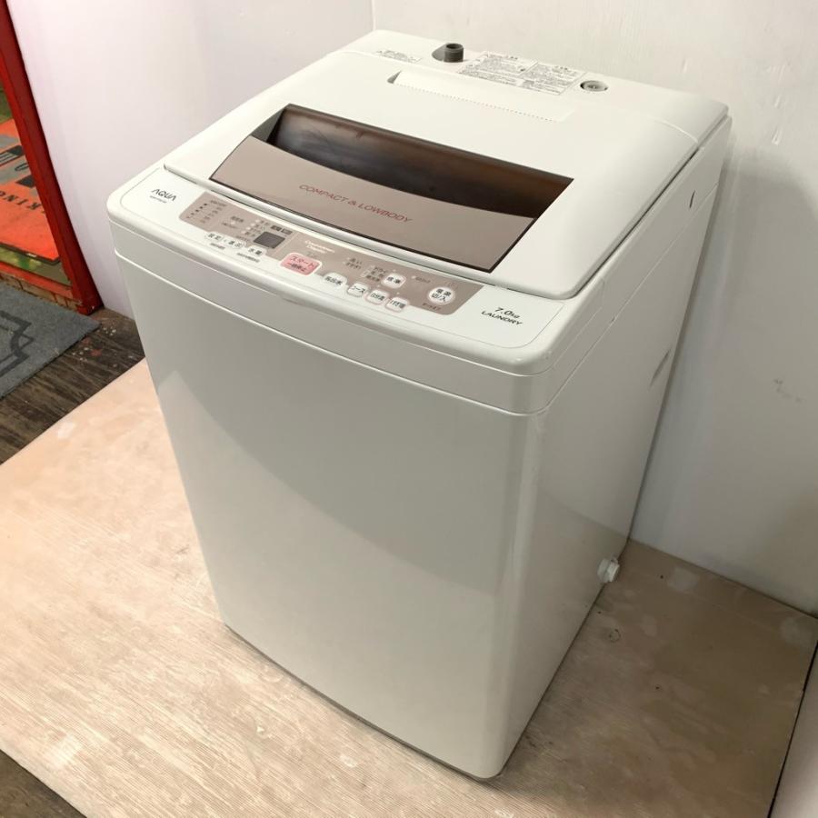 AQUA（アクア） 中古 7.0kg 送風乾燥機能付き 全自動洗濯機 ハイアール 