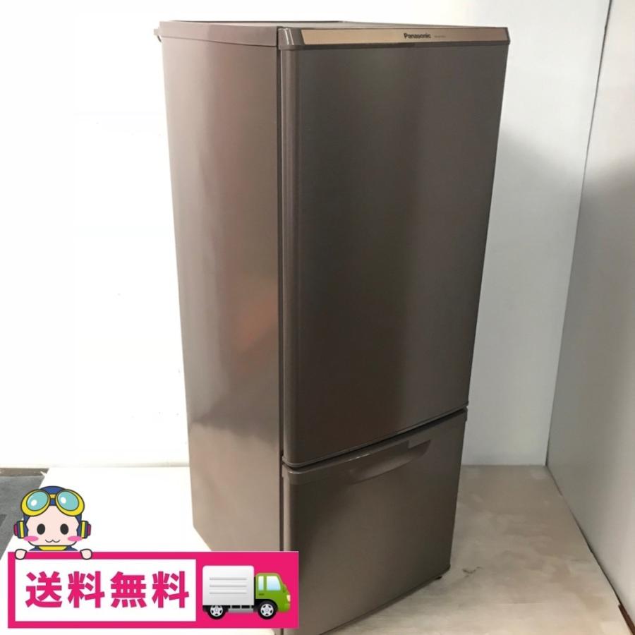 中古 168L 2ドア冷蔵庫 人気のブラウンカラー パナソニック NR-B178W-T